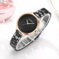 Steel Band Quartz Female Wrist Watch