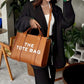 The Tote Bag | Trendy PU Leather Handbag