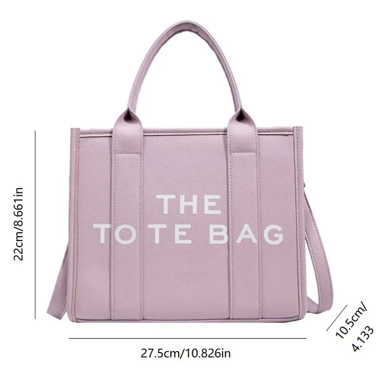 The Tote Bag | Trendy PU Leather Handbag