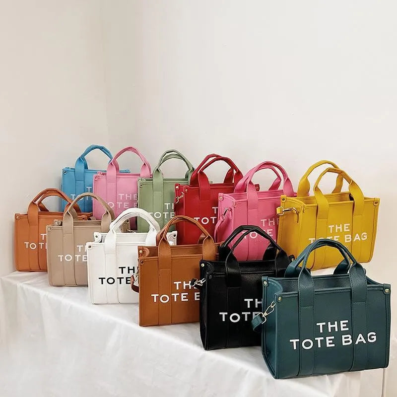 The Tote Bag | Trendy PU Leather Handbag