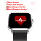 Silicone Strap Smartwatch IOS And Android