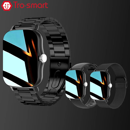 Black Case Colour Screen Smart Watch