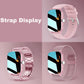 Square Smart Watch Women Men Smartwatch Touch Dial Call Music Smartclock For Android IOS Fitness Tracker Sport Smart-watch