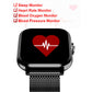 Black Case Colour Screen Smart Watch