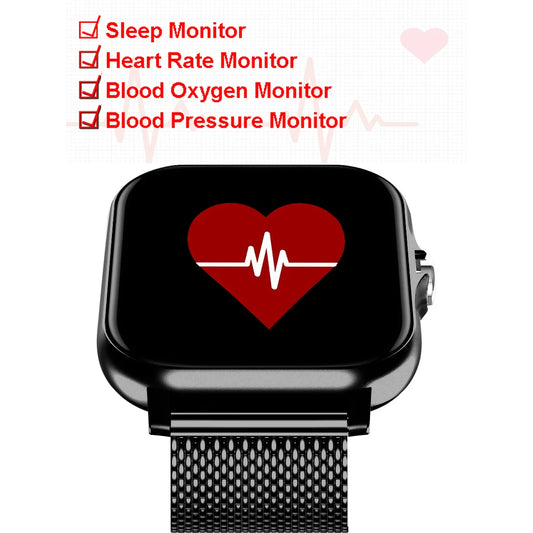 Black Case Colour Screen Smart Watch