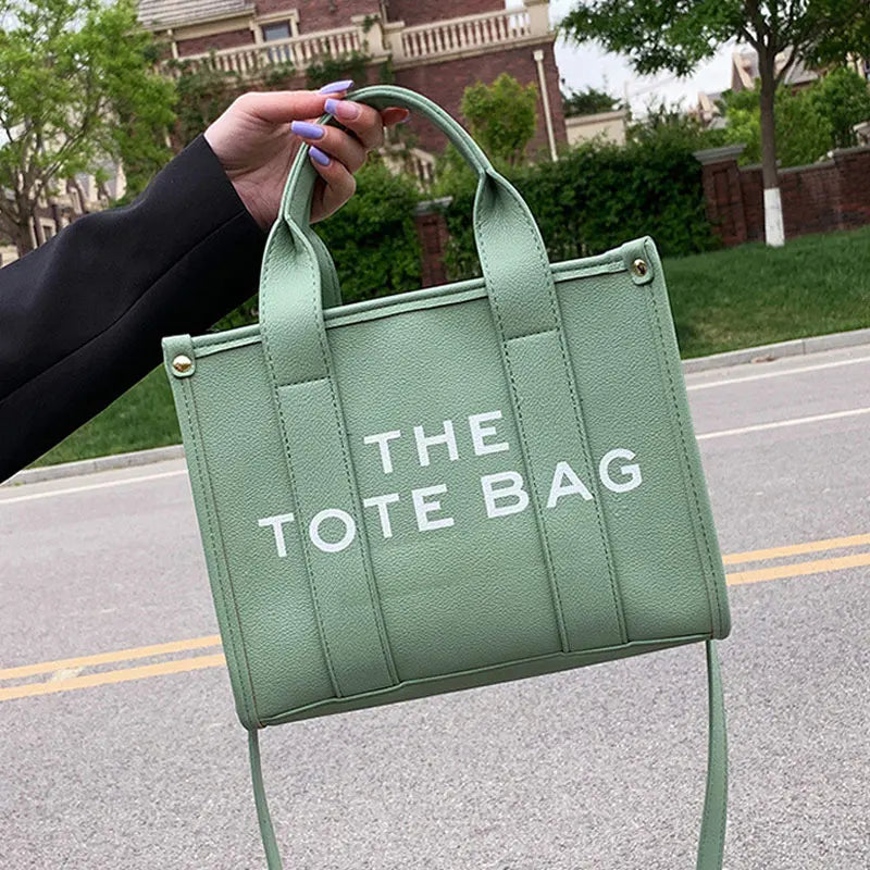 The Tote Bag | Trendy PU Leather Handbag